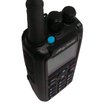 Walkie Anytone AT-D878 PLUS vista superior