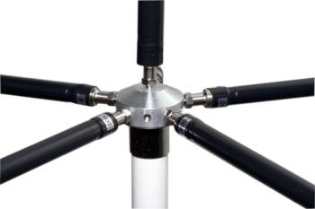 antena Diamond D303 sistema de radiales