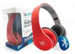 Auriculars BIWOND headbluex Bluetooth 4.0 vermell 50915