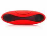 Altaveu portàtil Bluetooth oval vermell 51144