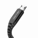 Cable micro USB 3.1a kds-25 negre jellico 54984
