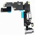 Conector carga + audio + microfono flex IPHONE 6 Plus blanco 91503