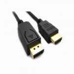 Cable displayport mascle a HDMI 2m 30AWG 1080p/60hz ZDP011