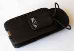 MY-589-3 Funda universal de nylon per walkies o telèfons, amb pinça de sujecció per cinturó