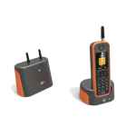 Motorola O201 Taronja - Telèfon inal·làmbric DECT llarga distància