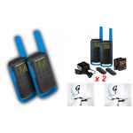 Motorola TKLR T62 pareja de walkies uso libre PMR446 16 canales + 2 pinganillos