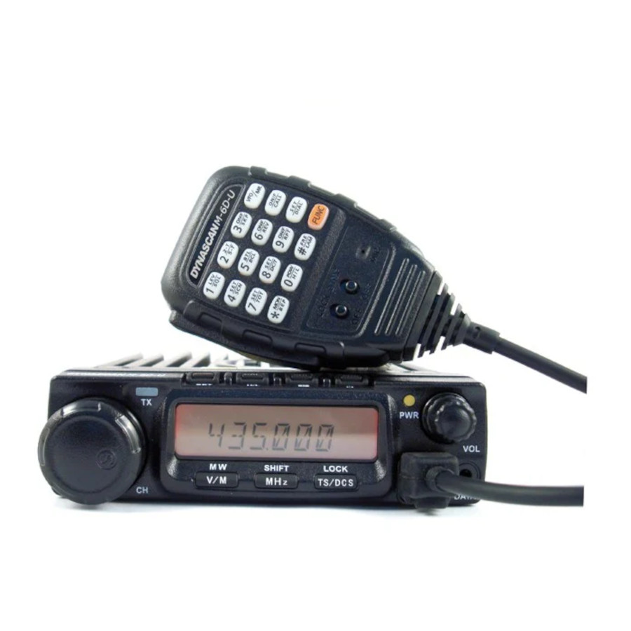 Dynascan M-6D-U Transceptor Mvil UHF para uso profesional