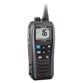 Icom IC-M25 Grey walkie nutica flotant IPX7