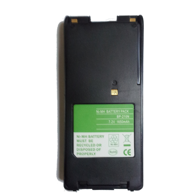 Bateria BP-209N/BP-210N Ni-Mh, 7,2V 1650 mAh per walkies Icom IC-F3GT/GS, IC-F4GT/GS, IC-F30GT/GS, IC-F40GT/G