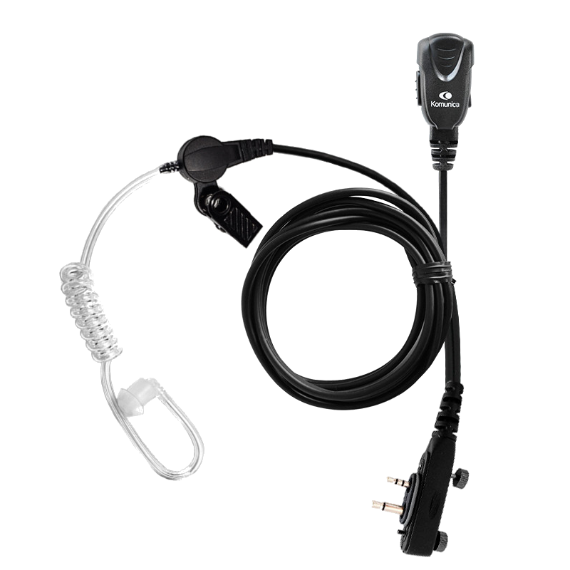 Komunica PWR-TUB-ICF-1000 Microauricular tubo acstico para walkies ICOM con conector water-proof