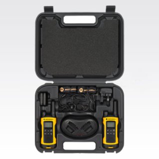 Motorola TLKR T80 EXTREME parella walkies (no cal llicència) amb maletí