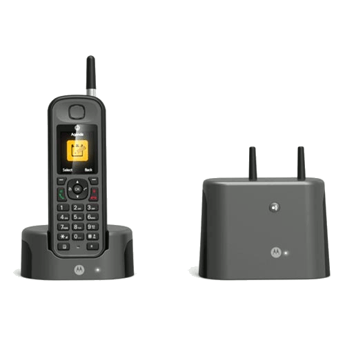 Motorola O201 Negro - Telfono inalmbrico DECT largo alcance