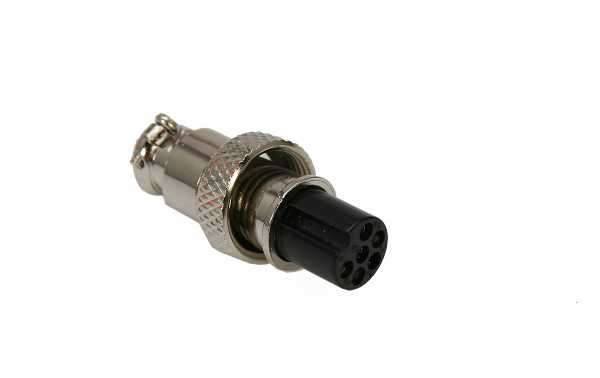 Connector micro famella 6 pins rosca miniatura per TYT TH-8600