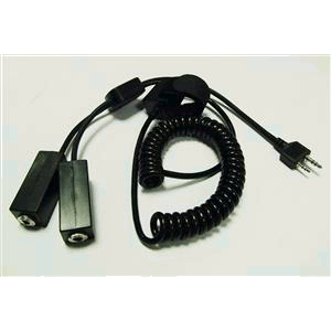 Connector adaptador cascos aviaci a walkie ICA3