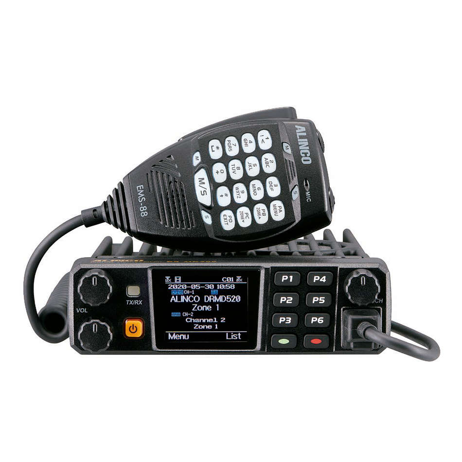 Alinco DR-MD520E Emisora mvil bibanda V-UHF digital DMR y analgica con GPS