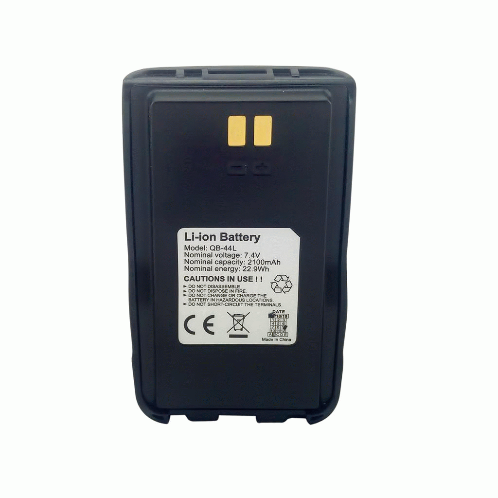 Batera Anytone QB-44L Li-Ion 7,4 V 2100 mAh para walkie DMR AT-D868UV, AT-D878UV y AT-D878UV Plus