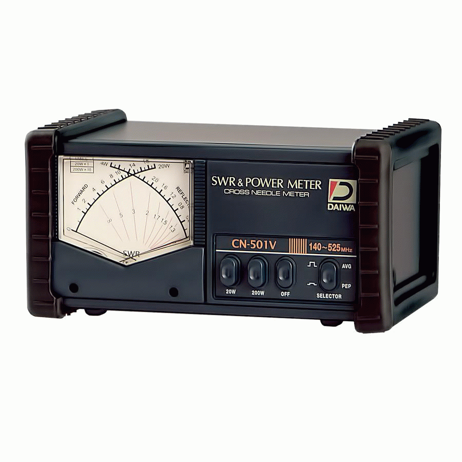 Daiwa CN-501VN Wat�metro / medidor ROE VHF / UHF (140 - 525 MHz) 200 W