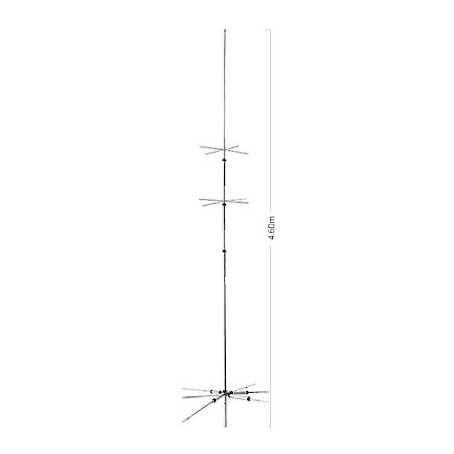 Diamond CP-6SR Antena vertical HF per base 6 bandes