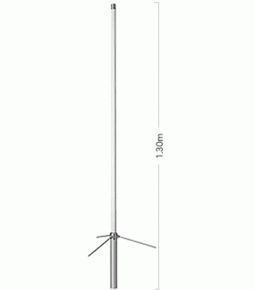 Diamond X-30 antena base bibanda VHF / UHF, longitud 1,3 m, conector N - Original Japón