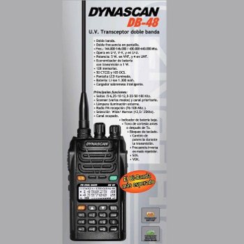 DYNASCAN DB48 Walkie Talkie bibanda