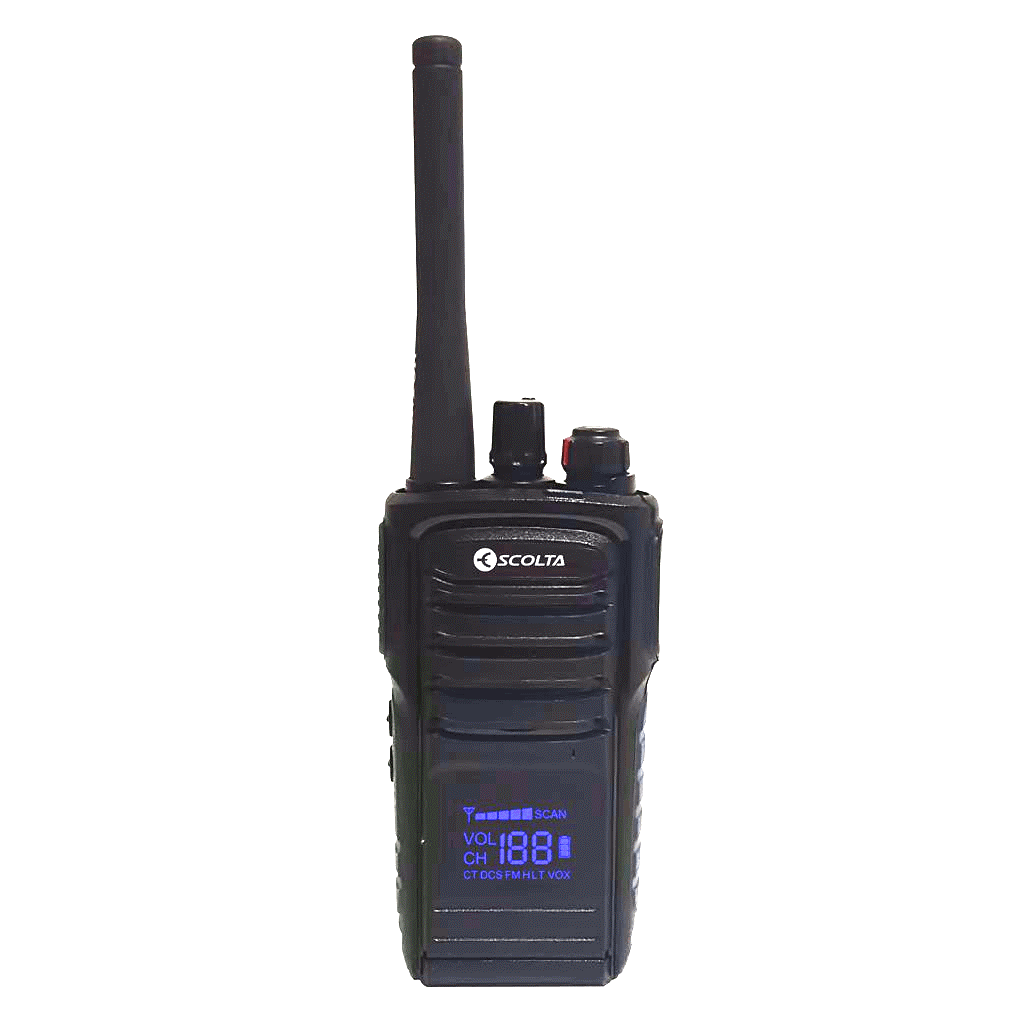 Escolta RP-201 walkie talkie para caza - Federaciones Gallega, Cantabra, Asturiana, Pas Vasco, Castilla y Len, etc