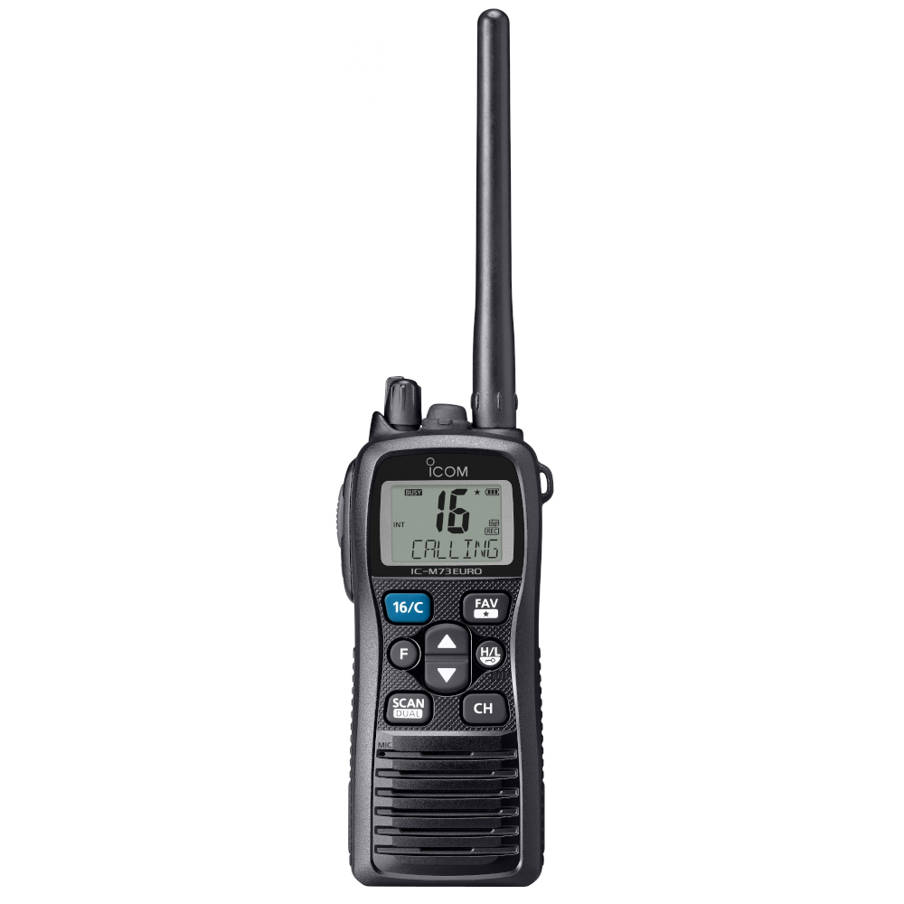 Icom IC-M73 Euro walkie banda marina VHF proteccin IPX8 6 Watios