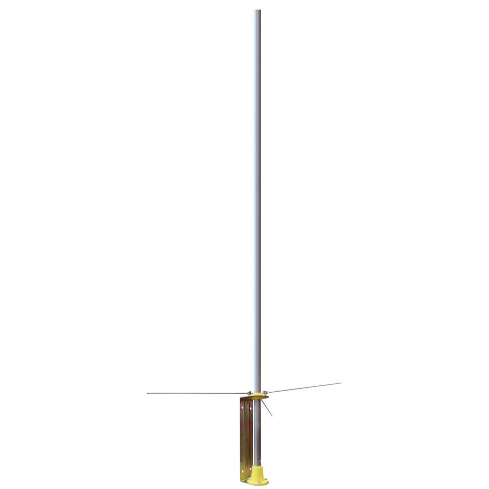 Jetfon AB-02 Antena base CB 27 MHz 1/2 onda con radiales cortos