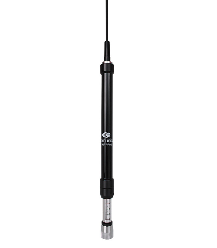 Komunica HF-PRO-2 Antena portable y móvil, banda amplia ajustable de 7 a 30MHz + 50MHz