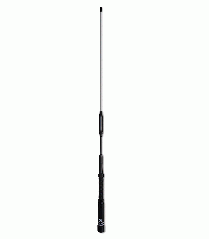 Komunica FX-800-PWR Antena mvil bibanda VHF / UHF varilla flexible y abatible FLEXO