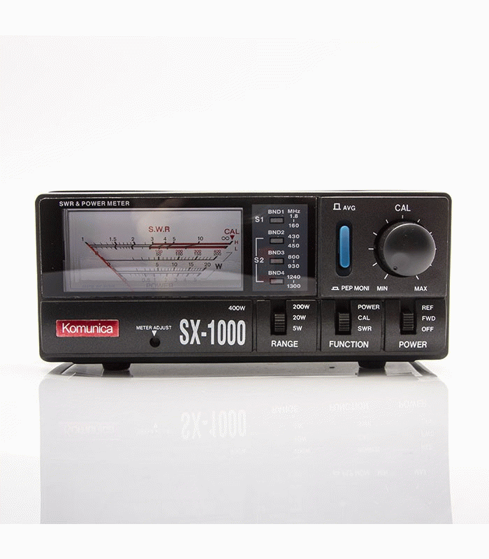 SX-1000 Medidor ROE y Watmetro 1.8-160MHz / 430-1300MHz 200W