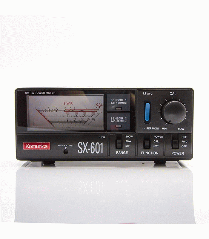 SX-601 Medidor ROE y watmetro HF, VHF, UHF