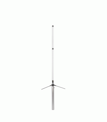 Komunica X-300-PWR Antena base de fibra de vidrio 144 - 430 MHz 2 tramos