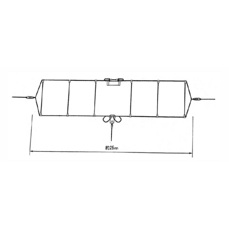 Komunica PWR-WD230 antena dipolo hilo Broadband HF 2-30 MHz