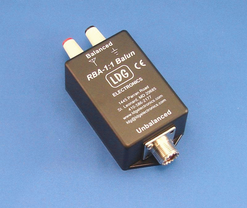 LDG RBA-1:1 Balun relación 1:1 1.8-30 MHz 200W