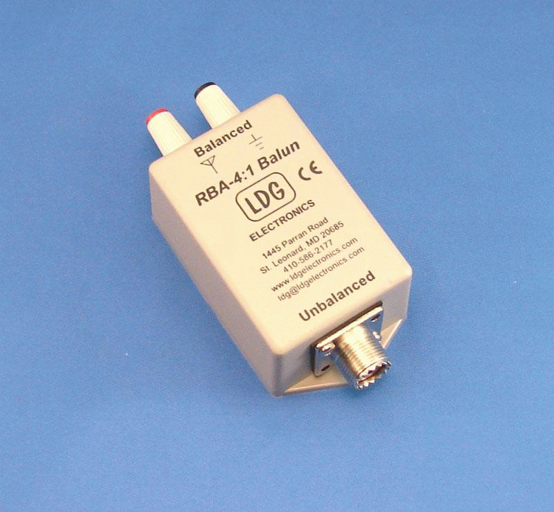 LDG RBA-4:1 Balun relaci 4:1 1.8-30 MHz 200 W