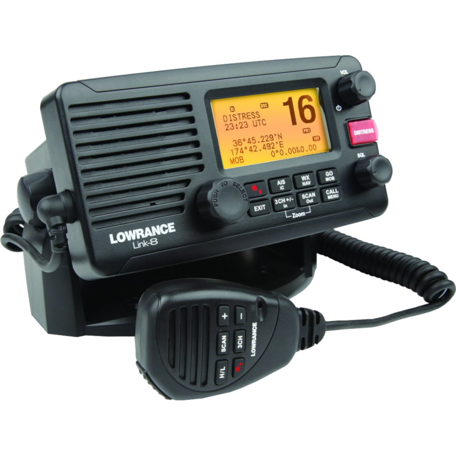 Lowrance Link-8 emisora VHF para nutica con DSC y AIS