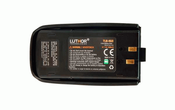 Batera Luthor TLB460LI Li-Ion 3600 mAh para walkie TL60 y Polmar DB10