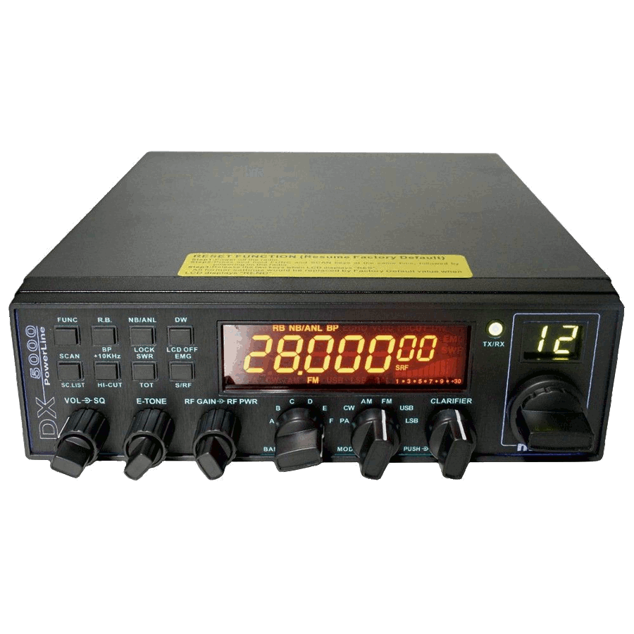 K-PO DX-5000 PLUS NCR Emisora HF 28 a 29,700 MHz