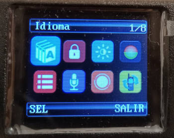 Detalle iconos Maldol DBD-25-UV-M