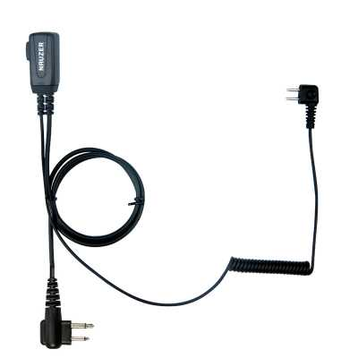 Nauzer PTT32M pulsador y micrfono para conectar cascos Peltor SPORTTAC a walkie Motorola / Tecom IP series / Kombix RL120