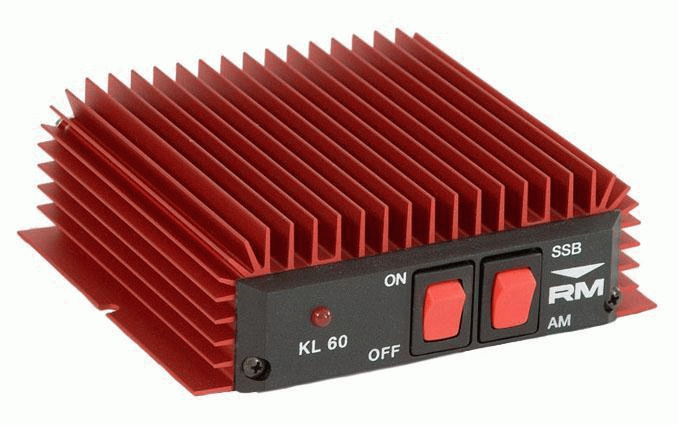 RM KL-60 Amplificador lineal per HF 50W - 25 a 30 MHz - 12V