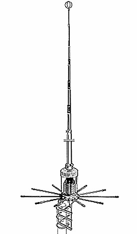 Sirio 2016 Antena base CB 27 MHz 16 radials