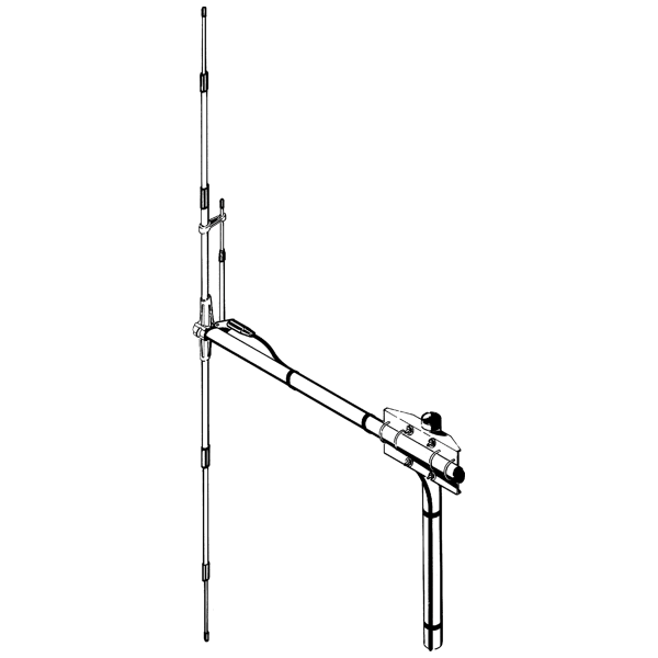 Sirio SD-Dipole 27 - Antena dipolo 26.500 - 30 MHz - montaje en polarización vertical o horizontal