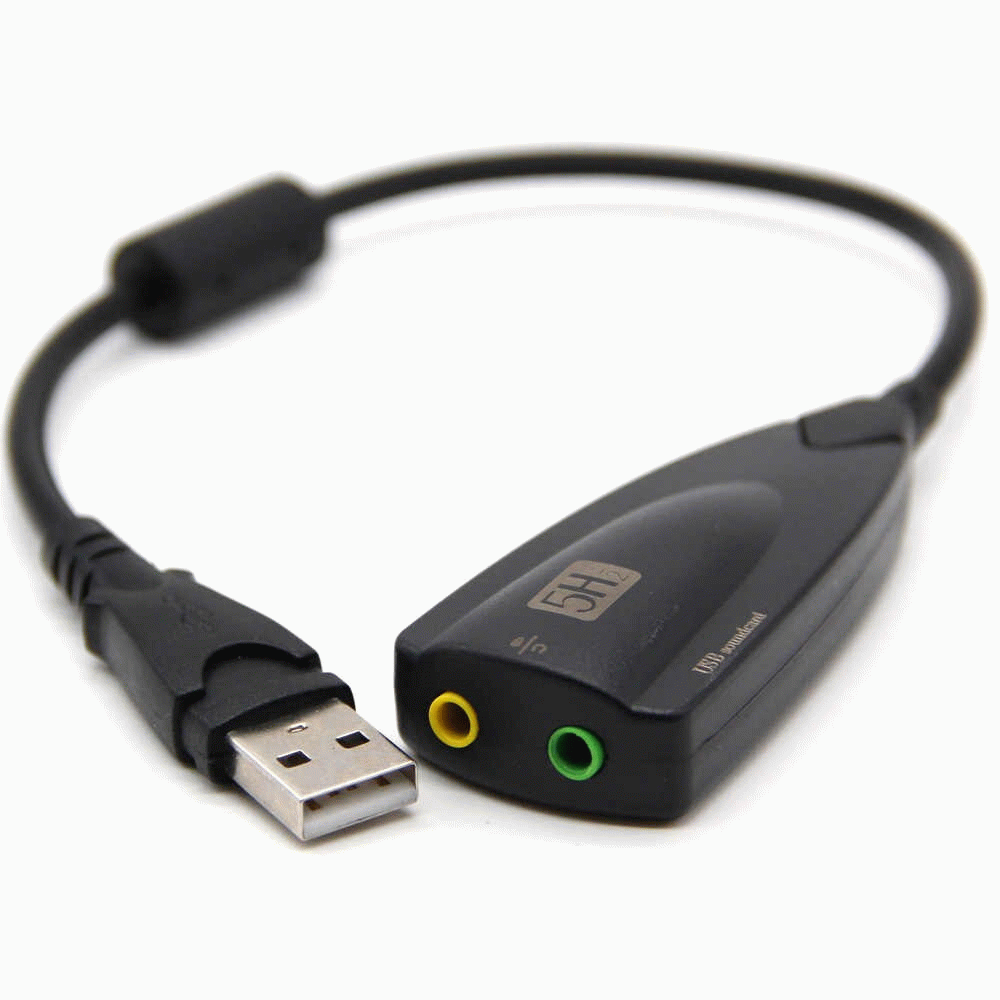 Adaptador extern targeta sonido USB 5hv2 54241