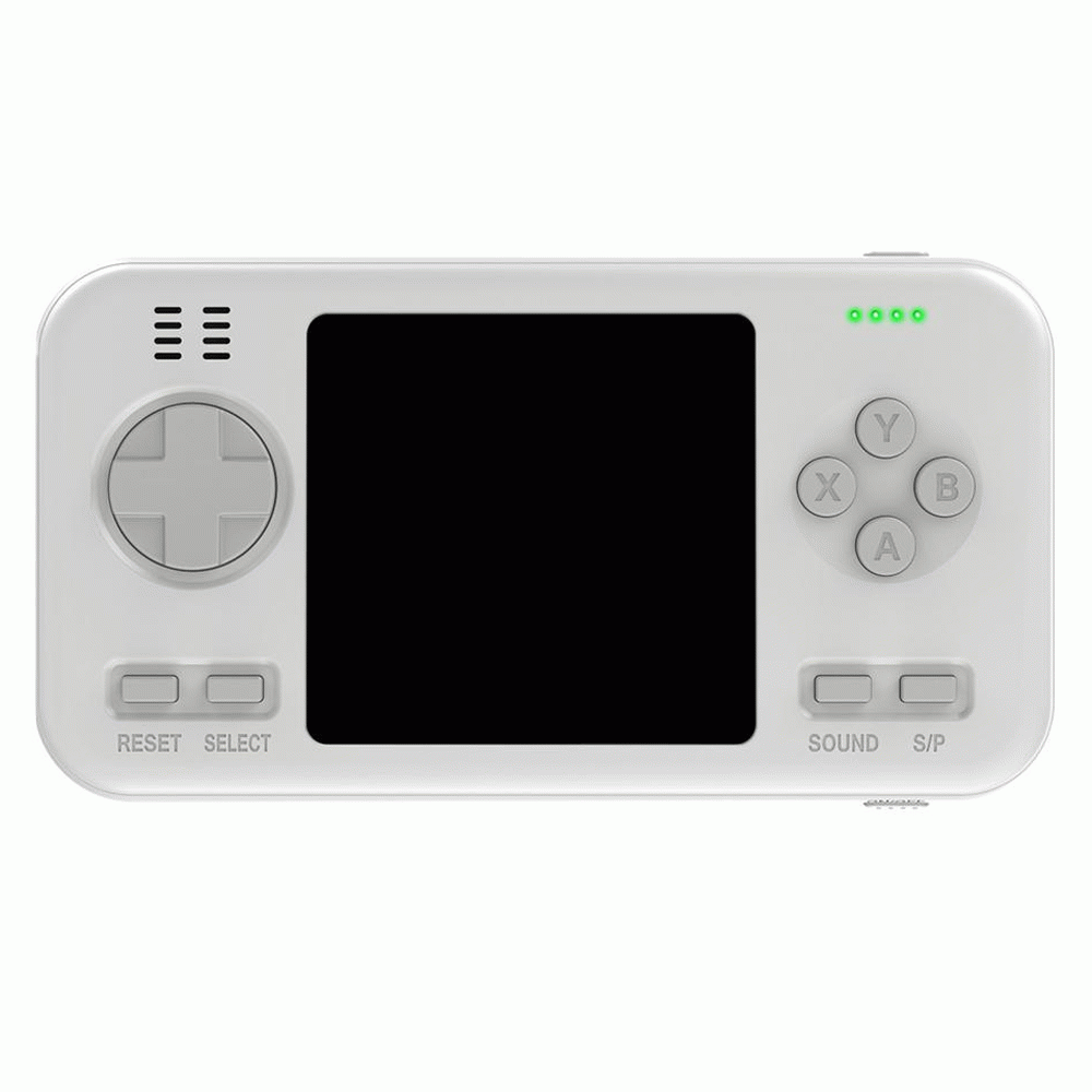 Consola portátil y powerbank 416 juegos blanco 54258