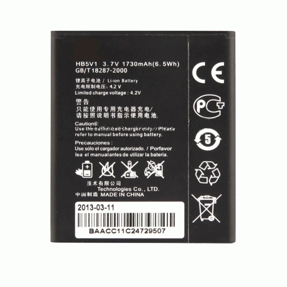 Batería HUAWEI 1730mAh/3.7v y300 / y300c / y511 56508