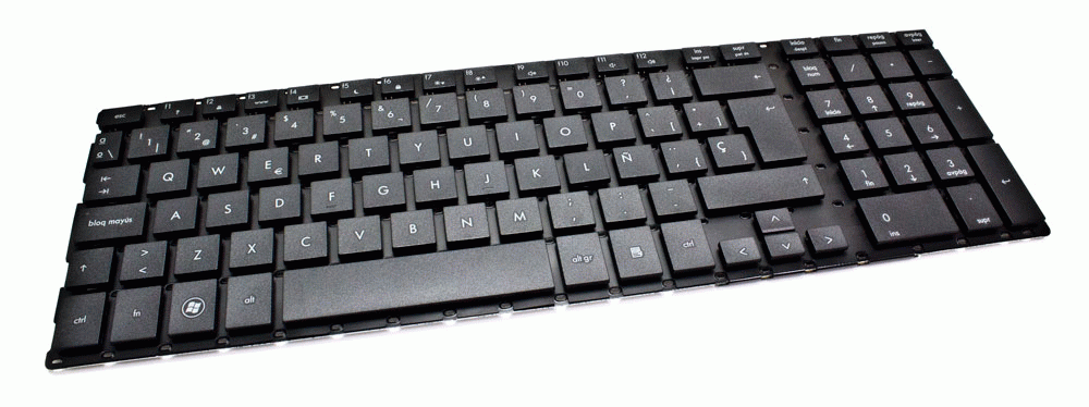 Teclado de recambio para ordenador porttil HP - HP probook 4710s 71074
