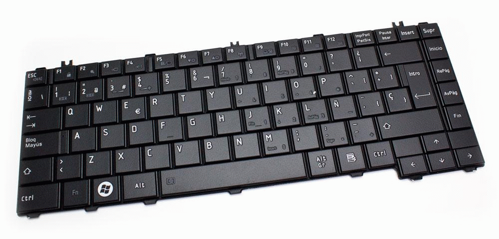 Teclado de recambio para ordenador porttil TOSHIBA - TOSHIBA l600 l630 l645 c600 c645 71135