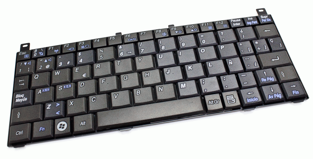 Teclado de recambio para ordenador porttil TOSHIBA - TOSHIBA nb100 negro 71188