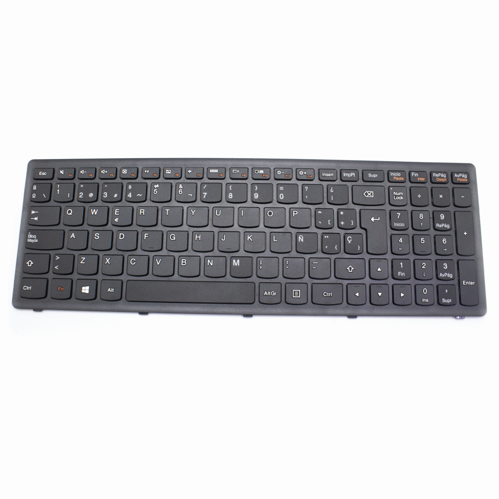 Teclado de recambio para ordenador portátil LENOVO - LENOVO s500 negro 71449